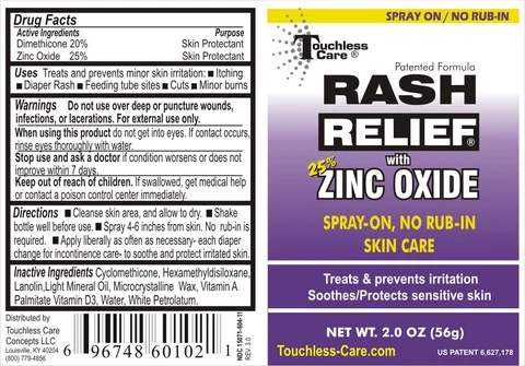 Rash Relief 포장