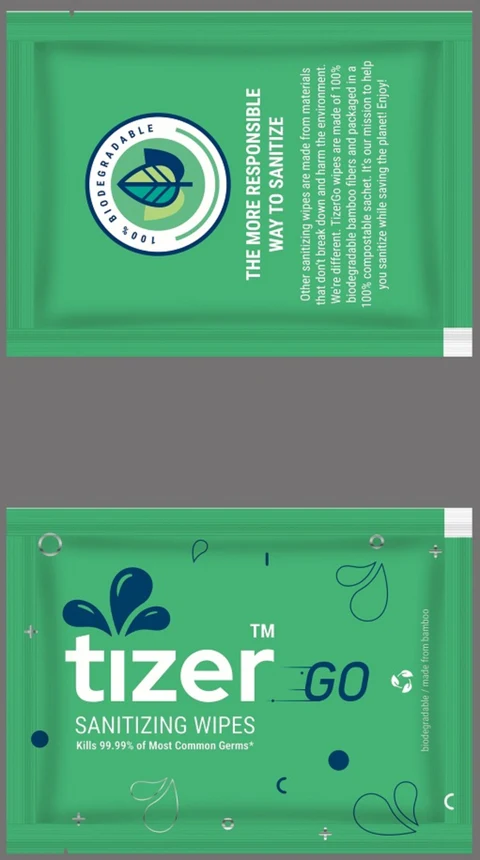 ALCOHOL WIPES 포장