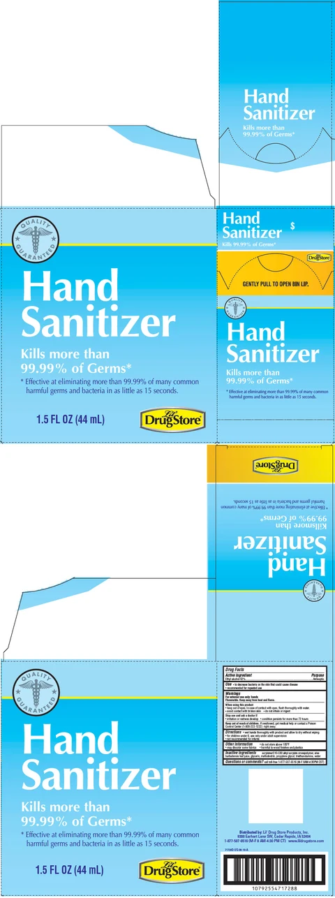 Hand Sanitizer packaging