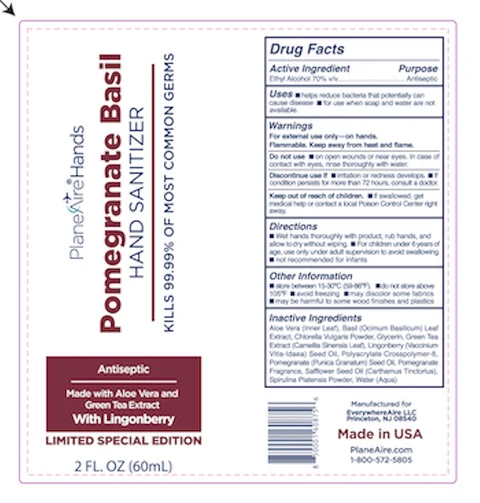 Hand Sanitizer gel packaging