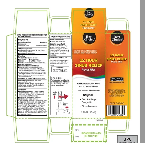 Best ChoiceUltra Fine Mist 포장