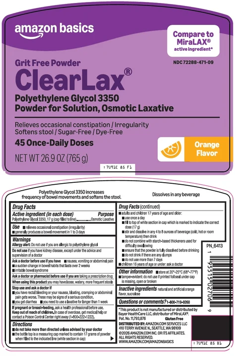 CLEARLAX packaging