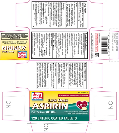LOW DOSE ASPIRIN packaging