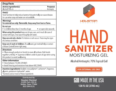 Houston Hand Sanitizer 포장