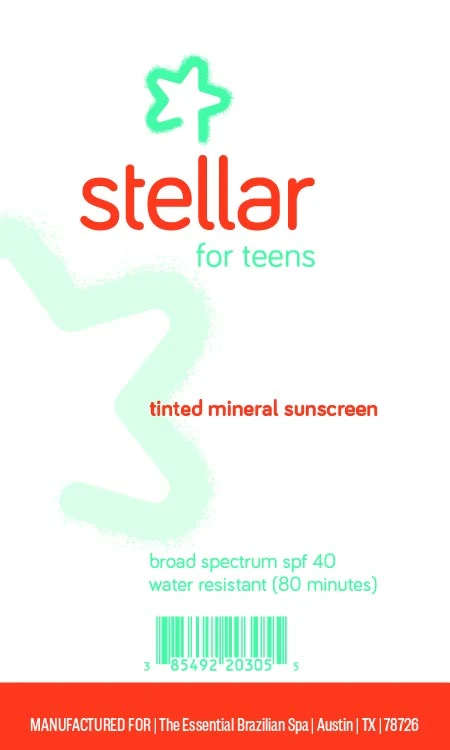 Tinted Mineral Sunscreen packaging