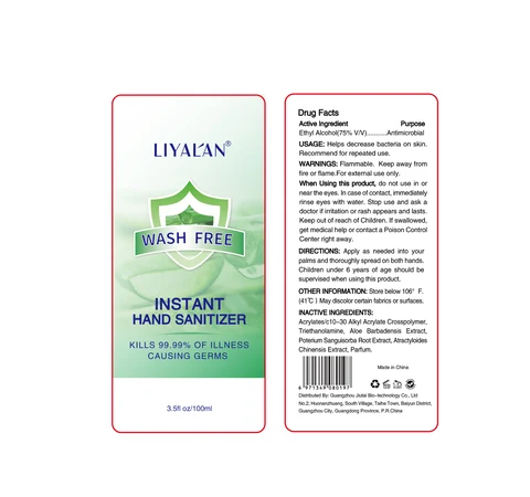 100 ml label