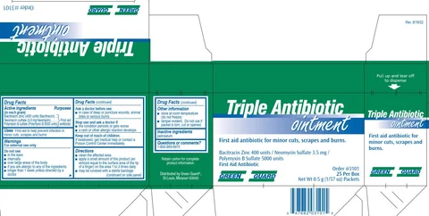 Triple Antibiotic packaging