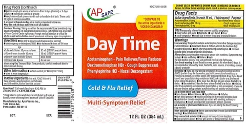 Day-Time Cold/Flu Relief 포장