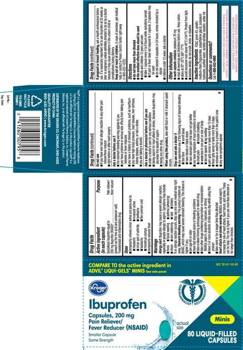 Ibuprofen minis 포장