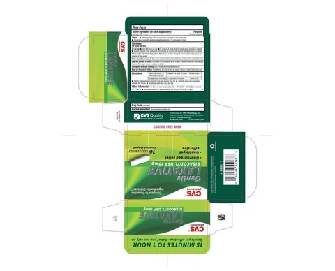 CVS Gentle Laxative packaging