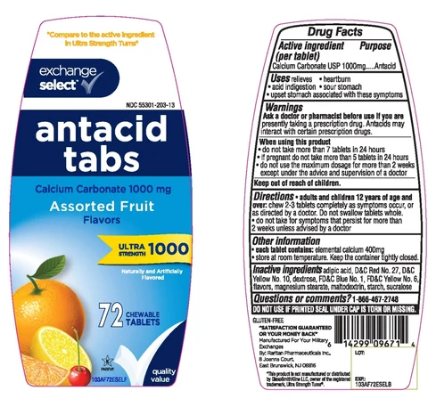 exchange select Ultra Strength Antacid Assorted Fruit packaging