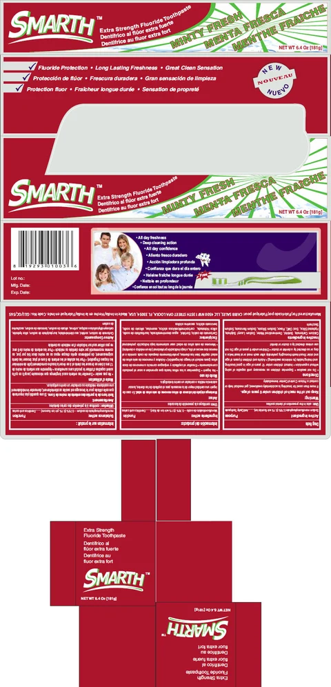 Smarth Extra Strength Minty Fresh 포장