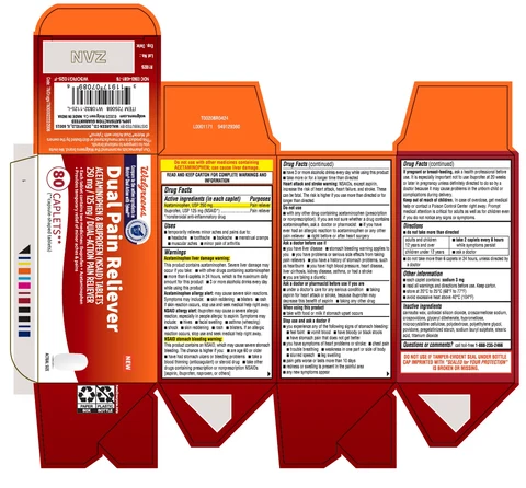 Acetaminophen and Ibuprofen 포장