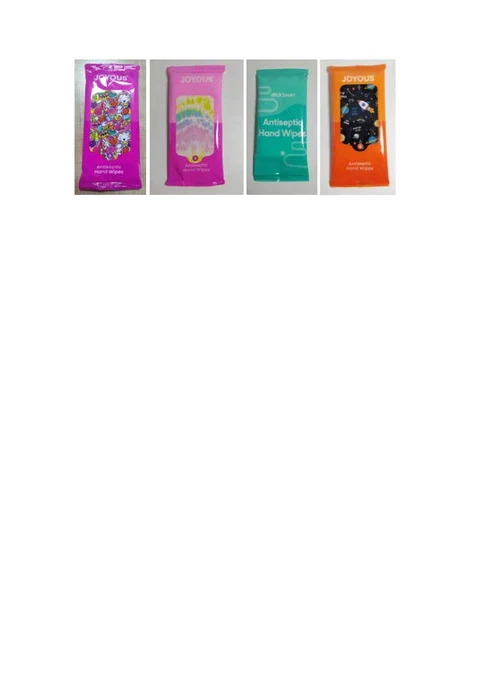 Hand Wipes packaging