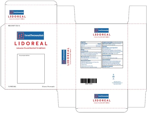 LidoReal Patch packaging