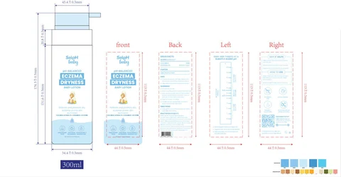 Sel pH baby PH-BALANCED ECZEMA DRYNESS BABYLOTION 포장