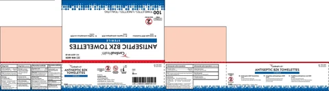 Antiseptic BZK Towelette 포장