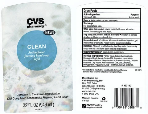 CVS PHARMACYCLEAN ANTIBACTERIAL 포장