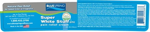 SUPER WHITE STUFF Pain Relief 포장