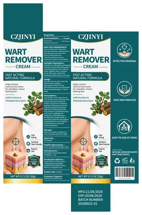 Wart Remover Cream packaging