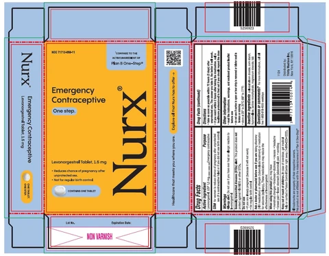 Levonorgestrel packaging