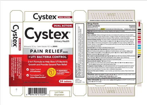 Cystex 포장