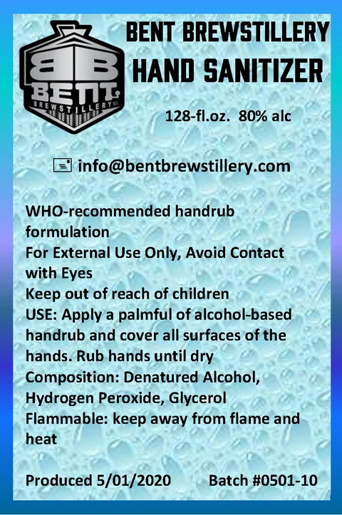 Hand Sanitizer 포장