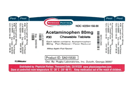 Acetaminophen packaging