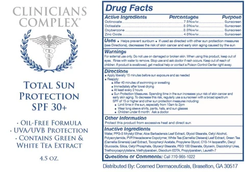 Total Sun Protection 포장