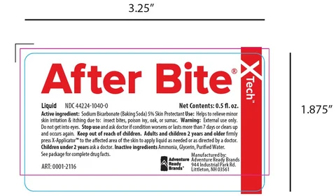 After Bite X Tech packaging