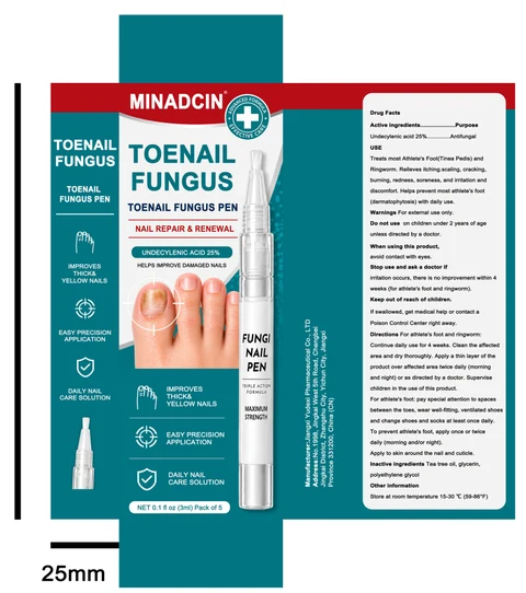 MINADCIN TOENAIL FUNGUS PEN 포장