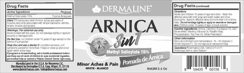 Topical Analgesic packaging