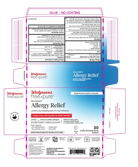 Loratadine ODT packaging
