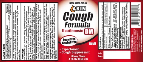 Akin Cough Formula DM 포장