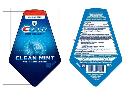 Crest Pro-Health Multi-ProtectionRefreshing Clean Mint 포장
