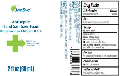 Antiseptic Hand Sanitizer Foam 포장
