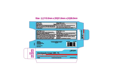 Clotrimazole Cream 포장