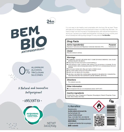 Bem Bio Antiperspirant unscented 포장