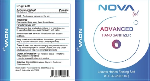 hand sanitizer packaging