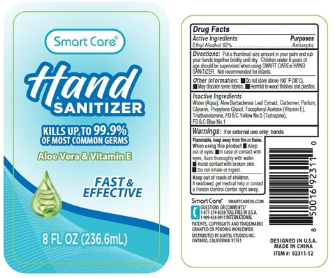 Smart Care Hand Sanitizer 8 oz 포장