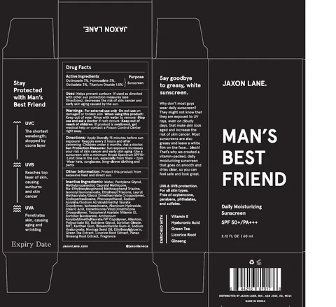 MANS BEST FRIEND packaging