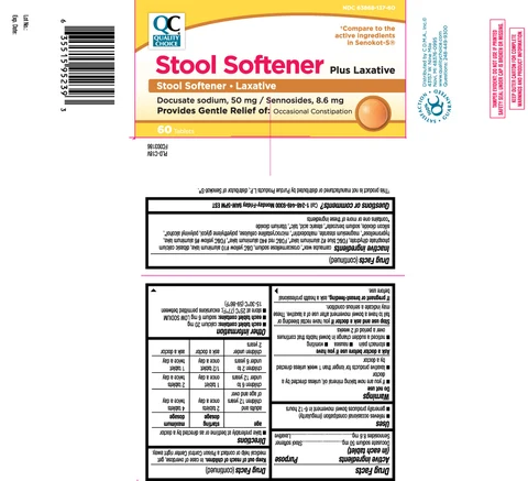 Stool Softener plus Laxative packaging