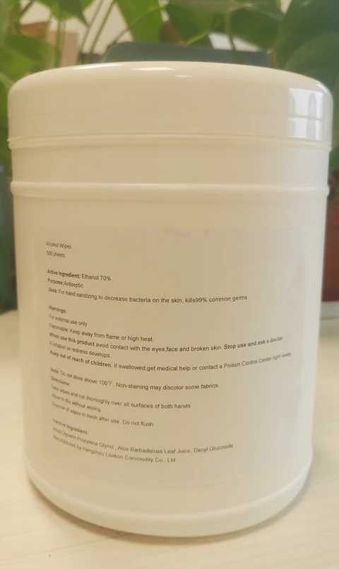500 in bottle label