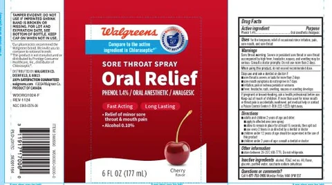 Sore throatcherry packaging