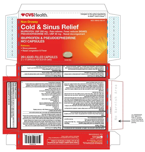 Ibuprofen and Pseudoephedrine HCl 포장