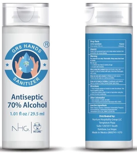 Hand Sanitizer 포장