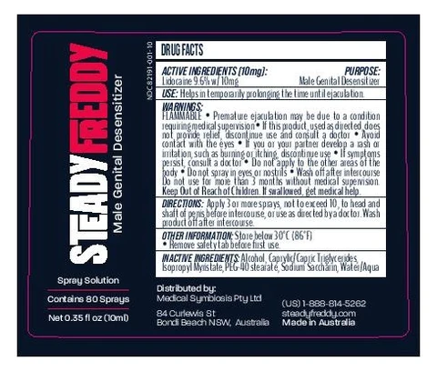 Steady Freddy packaging
