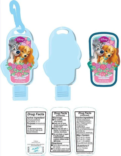 Cotton Candy Scented Hand Sanitizer 포장