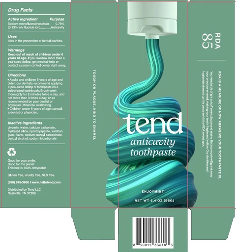 Tend Anticavity packaging
