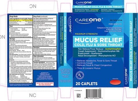 COLD FLU AND SORE THROAT packaging